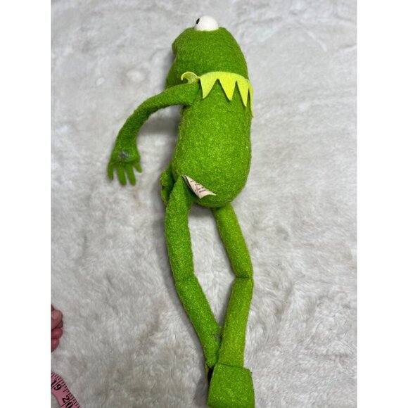 Kermit The Frog 1976 Fisher Price plush Jim Henson - Picture 2 of 10